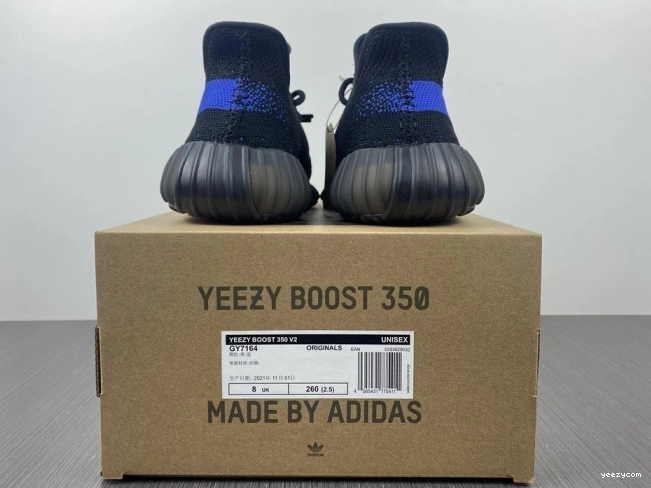 Adidas GY7164 Blue 350 V2 Dazzling Yeezy Boost 0803